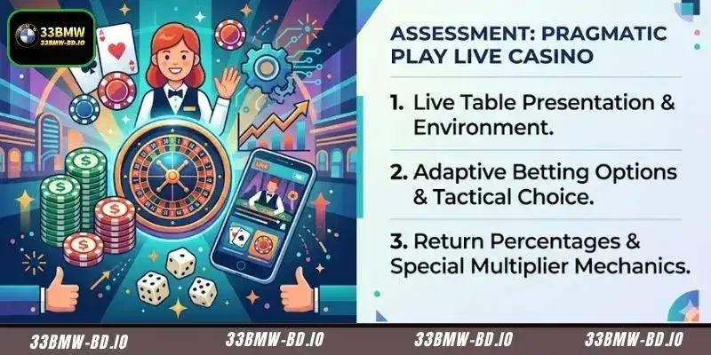 Analytical assessment of return to player margins and dynamic live prize mechanics