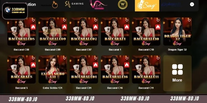 Highly engaging broadcast feeds and cinematic live presentation styles inside Sexy Casino
