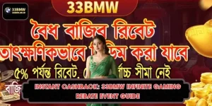 Instant cashback: 33BMW Infinite Gaming Rebate Event Guide
