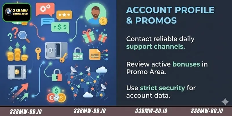 Professional customer support networks available daily for local players