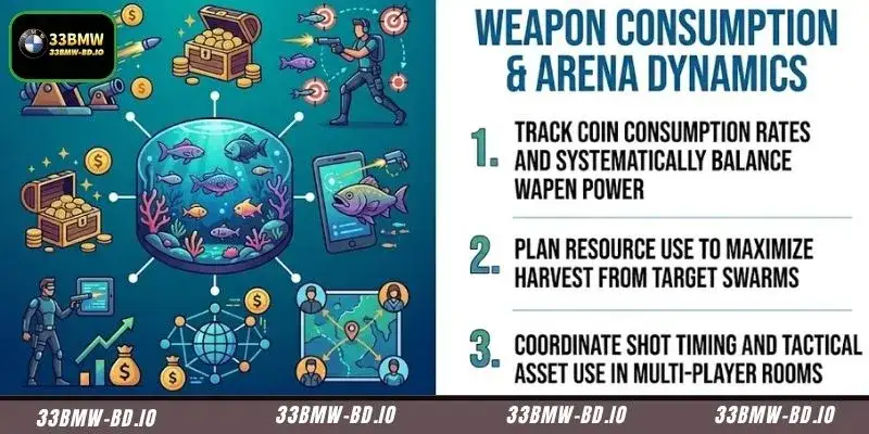 Strategic weapon power settings and automated target tracking parameters